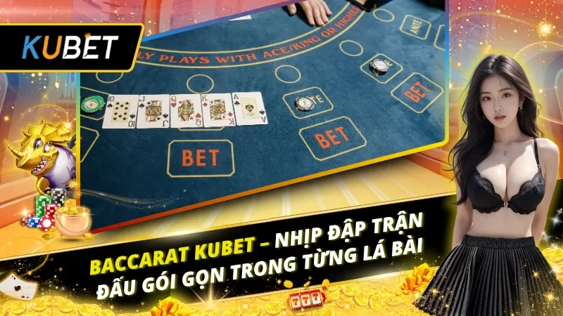 Baccarat Kubet – Nhịp Đập Trận Đấu Gói Gọn Trong Từng Lá Bài