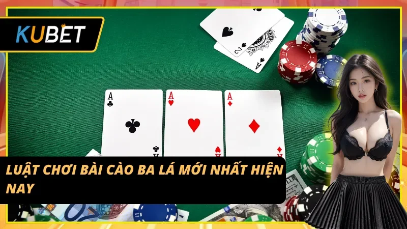Luật đánh bài cào ba lá cơ bản cho người mới