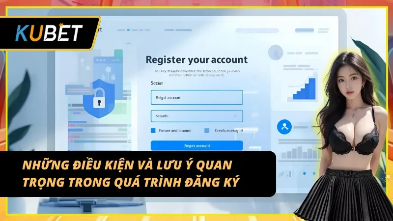 Những điều kiện và lưu ý quan trọng khi đăng ký KUBET
