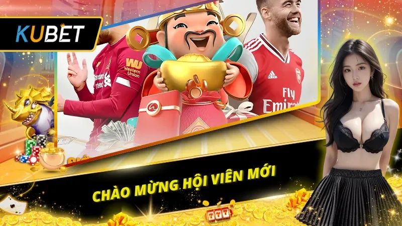 Ưu đãi chào mừng hội viên mới của KUBET siêu đặc biệt