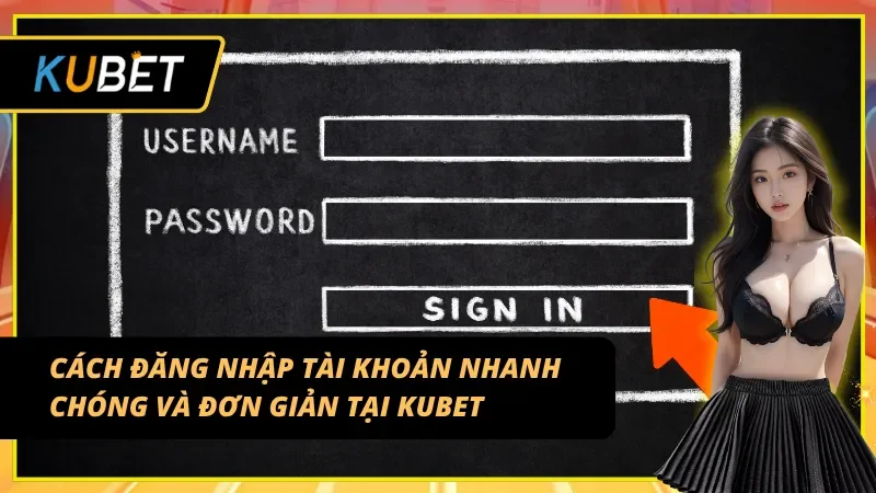 Cách KUBET đăng nhập vô cùng nhanh chóng và đơn giản