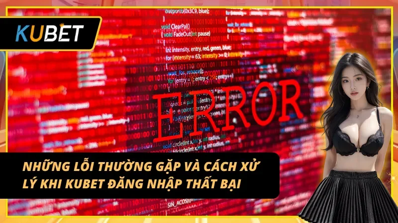 Những lỗi thường gặp và cách xử lý khi KUBET đăng nhập không thành công
