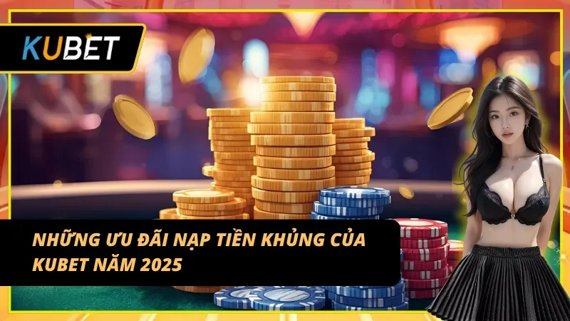Những ưu đãi nạp tiền KUBET hấp dẫn năm 2025 không nên bỏ lỡ