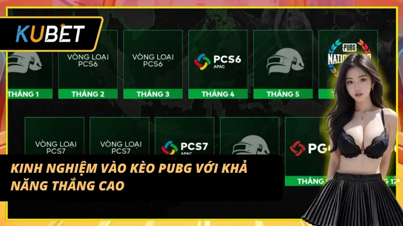 Chiến thuật bắt kèo PUBG E-sport với tỷ lệ thắng ấn tượng