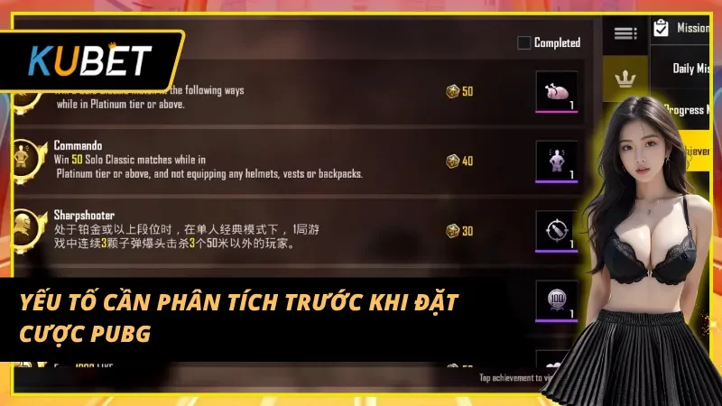 Những thông tin cần thiết để đọc kèo PUBG E-sport hiệu quả