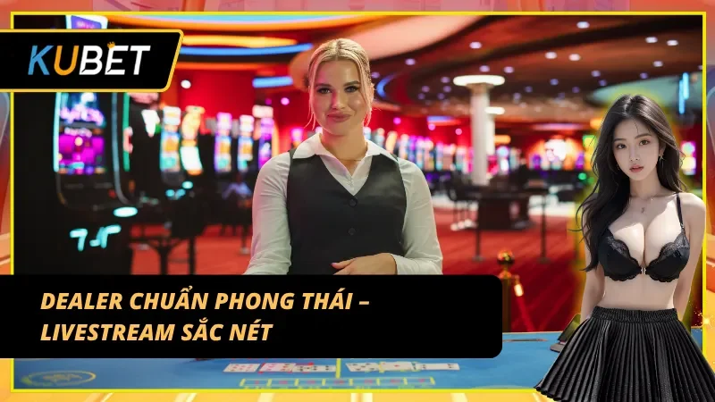 Livestream tại Roulette trực tuyến cực sắc nét cùng dealer chuẩn phong thái