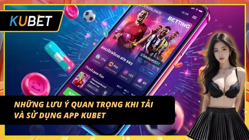 Các lưu ý cần biết khi tải app KUBET
