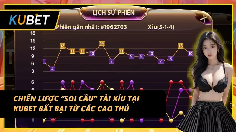 Chiến lược soi cầu khi tham gia chơi Tài Xỉu Kubet cực đỉnh