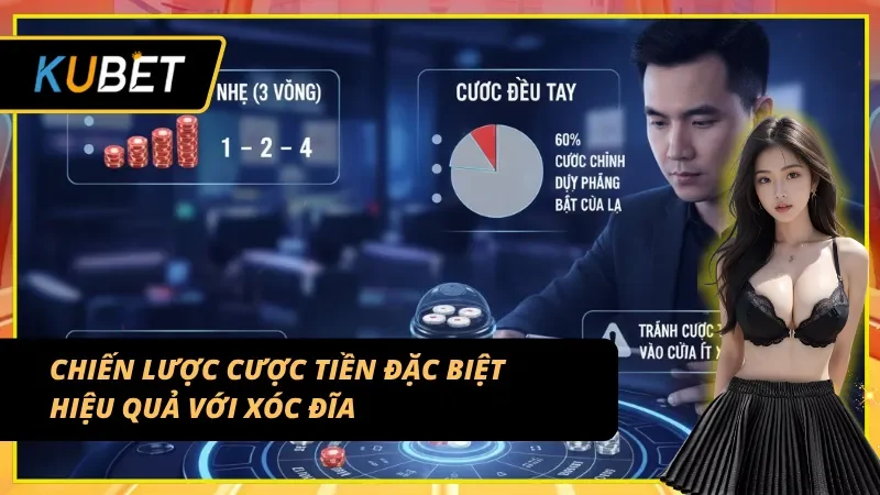 Mẹo đặt tiền khôn ngoan giúp thắng lớn với xóc đĩa Kubet